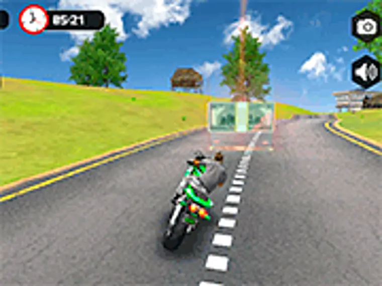 Real Motorbike Simulator Race 3D game artwork
