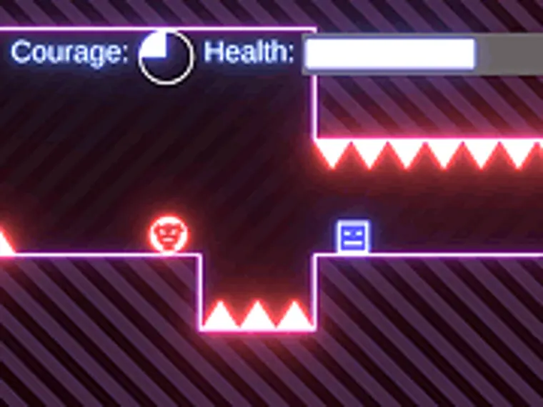 Rise of Neon Square game artwork