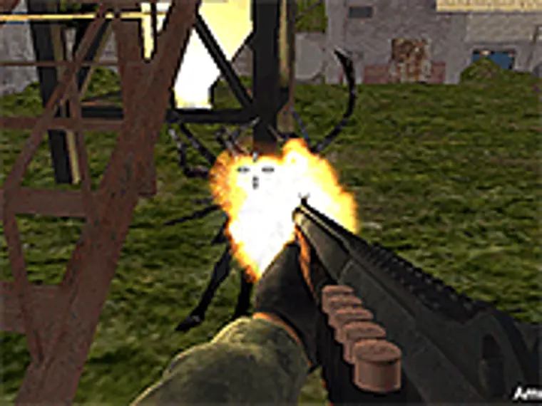 Slenderman Must Die: Industrial Waste game artwork