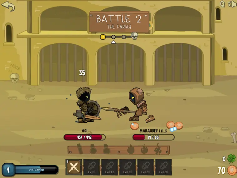 Swords & Souls: A Soul Adventure game artwork